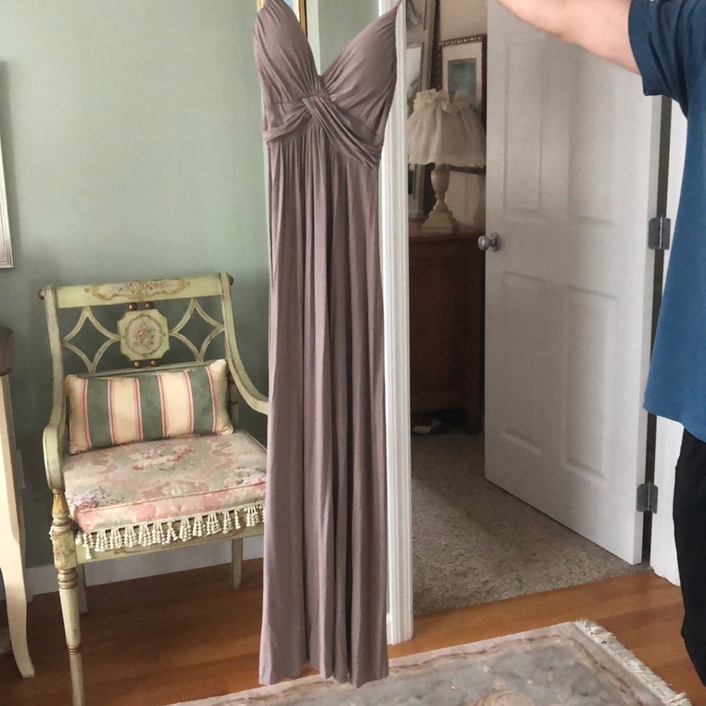 Light Brown maxi dress